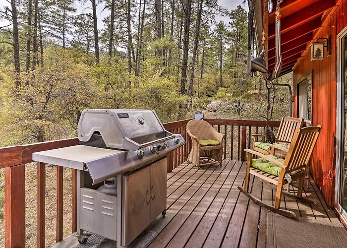 Peaceful W/ Deck & Grill: 1 Mi To Crown King